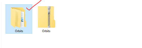 Extract the Extension Folder